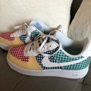 Nike Air Force 1 Low QS Gingham Pack Size 8